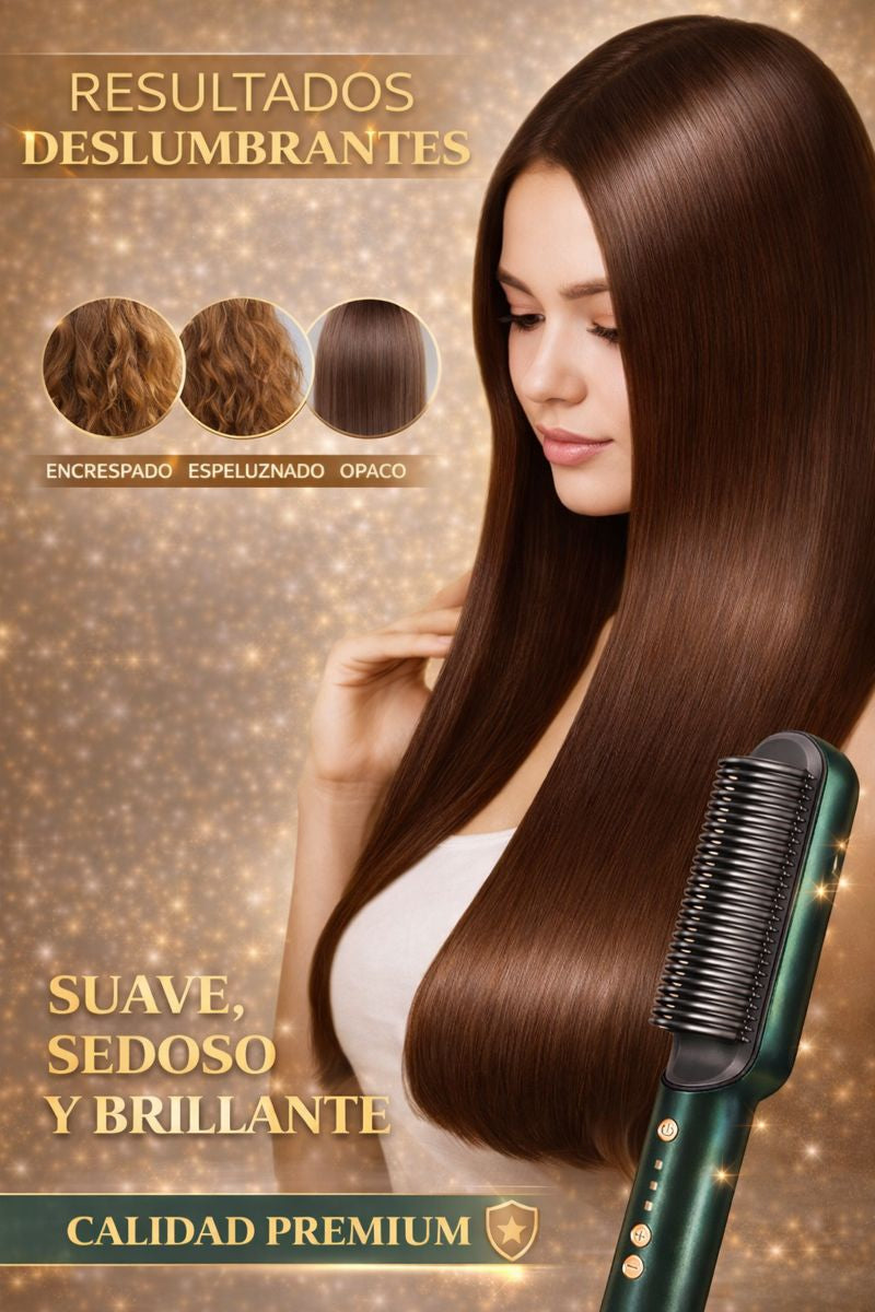 ✨ Cepillo Alisador y Rizador 3 en 1 - NovaStyle Pro 💇‍♀️💖