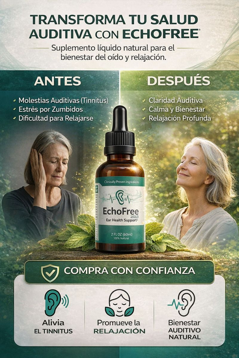 EchoFree - Control de Zumbidos y Bienestar Auditivo 🔊😣