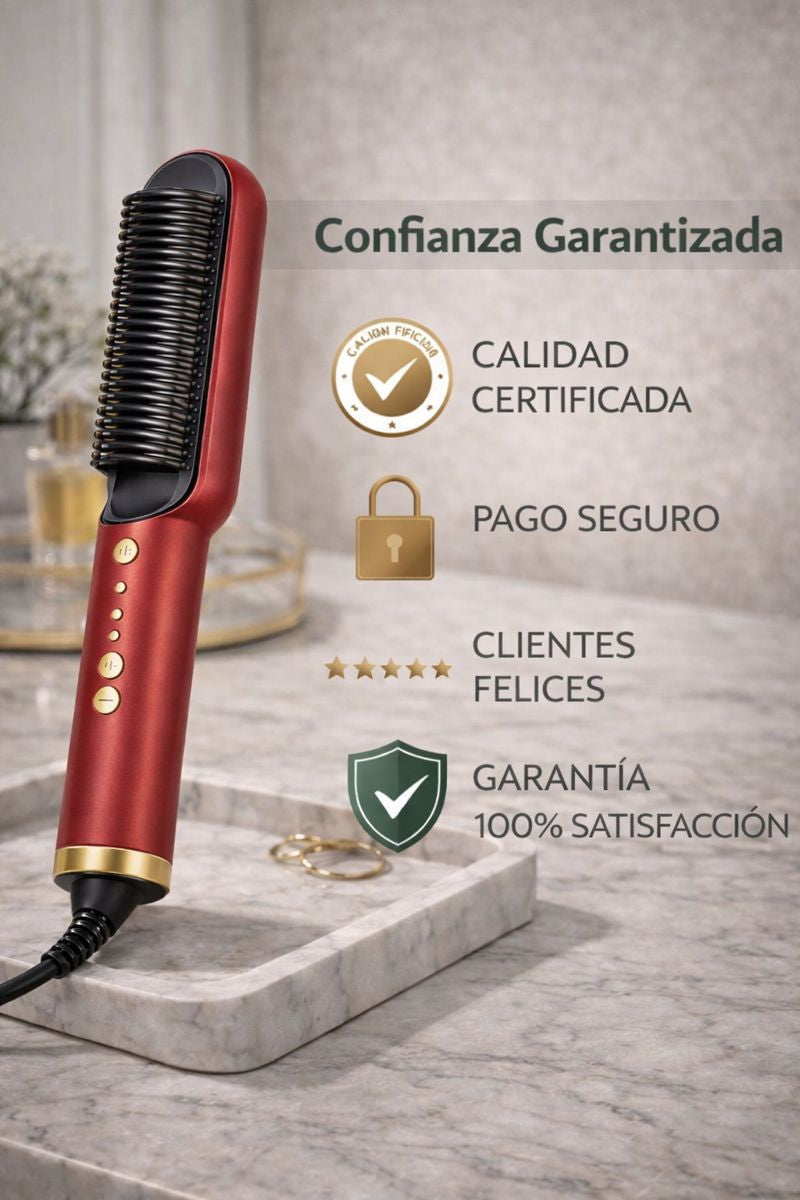 ✨ Cepillo Alisador y Rizador 3 en 1 - NovaStyle Pro 💇‍♀️💖