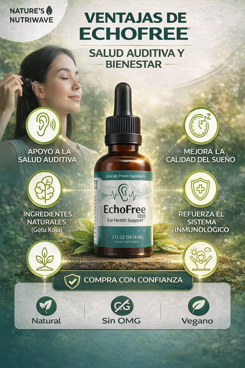 EchoFree - Control de Zumbidos y Bienestar Auditivo 🔊😣