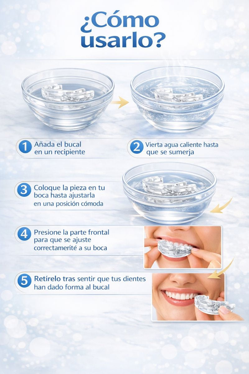 🔇😴 Placa Dental Anti Bruxismo y Ronquidos -  NovaSleep Pro